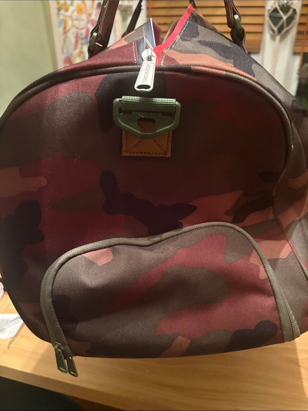 Herschel Supply Company Woodland Camo Tote - Brown/Green - Picture 5 of 7